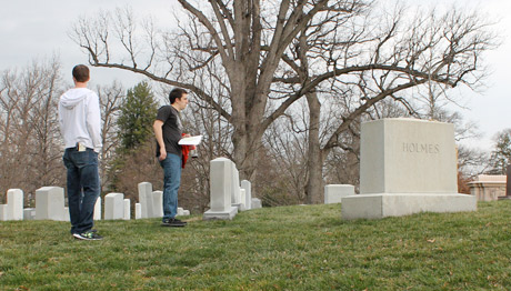 Arlington National Cemetery Oliver Wendell Holmes