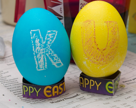 KU Easter eggs