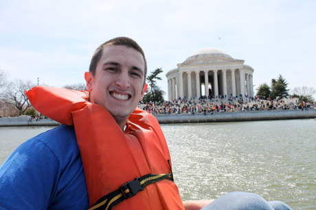 Cole by Jefferson Memorial