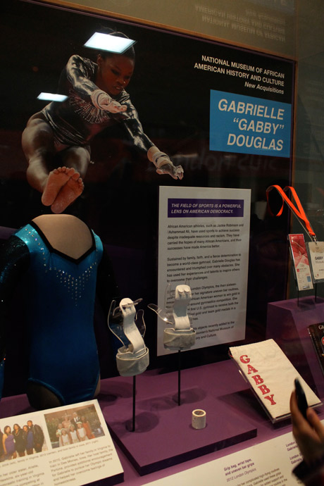 Gabrielle Douglas in History Museum