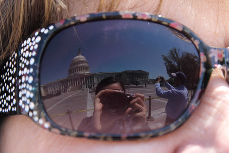 U.S. Capitol reflection