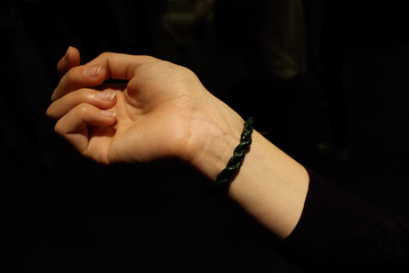 Bracelet at the museum