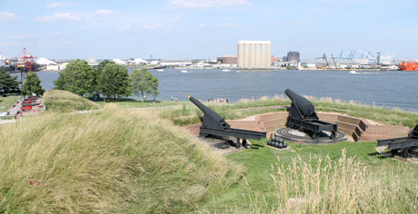 Fort McHenry cannons