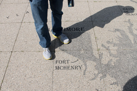 Fort McHenry map