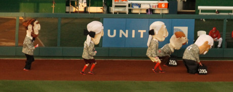 Nationals Presidents race