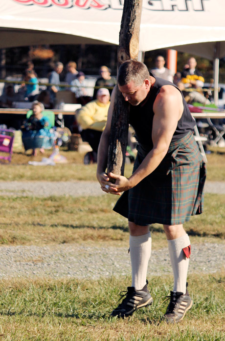 Highland Games Caber Toss