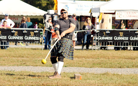 Highland Games Hammer Toss