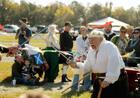 Sword fighting