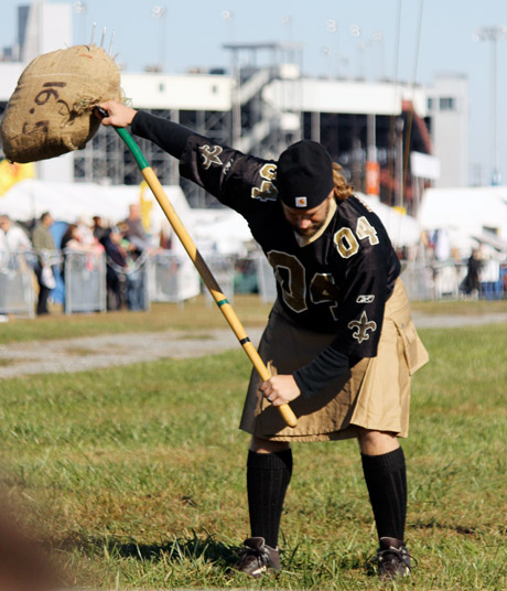 Highland Games Sheaf Toss