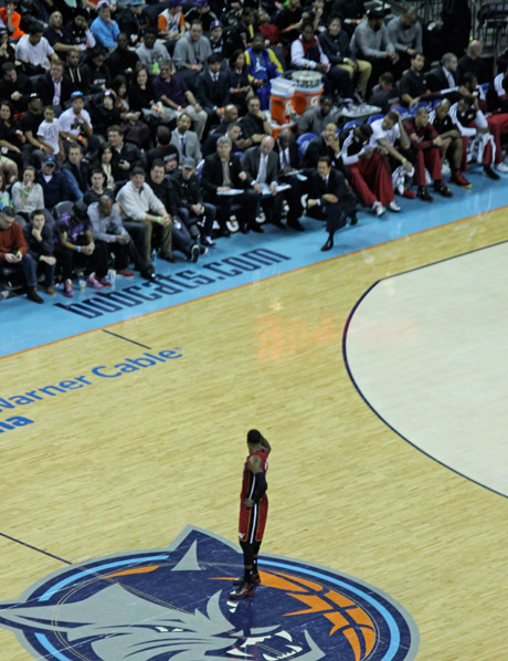 Mario Chalmers and Erik Spoelstra