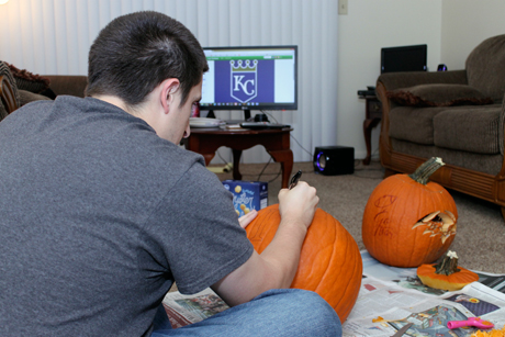 KC Halloween pumpkin