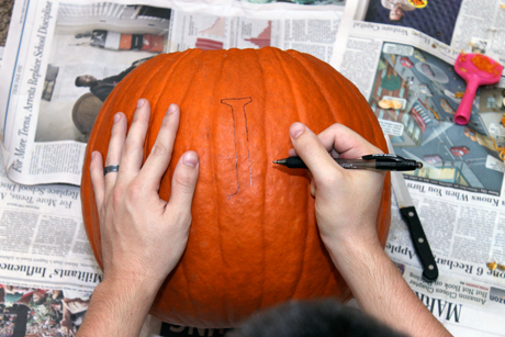 KC Halloween pumpkin