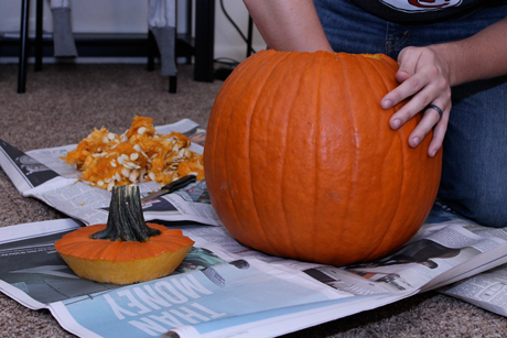 KC Halloween pumpkin