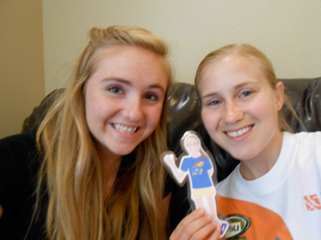 Flat Brenna and Jenny