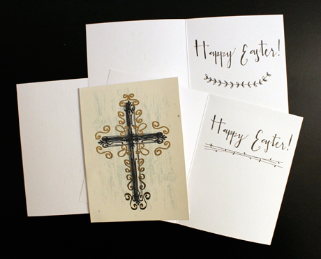 Easter Calligraphy - Cards