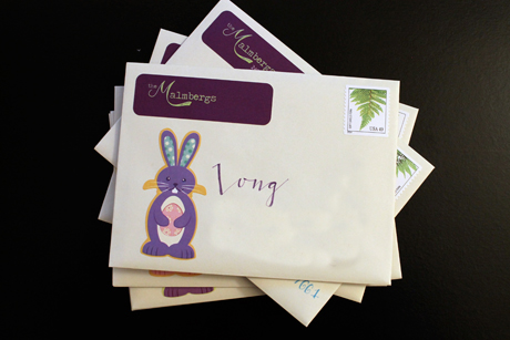 Easter Calligraphy - Envelopes