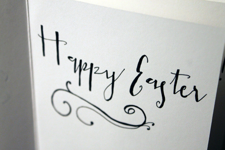 Easter Calligraphy - Florals