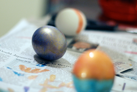 Easter egg painting