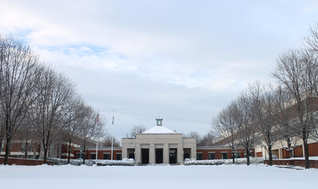 UVA Law School snow