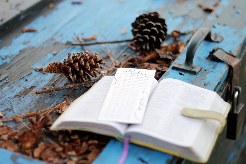 Psalms bookmark