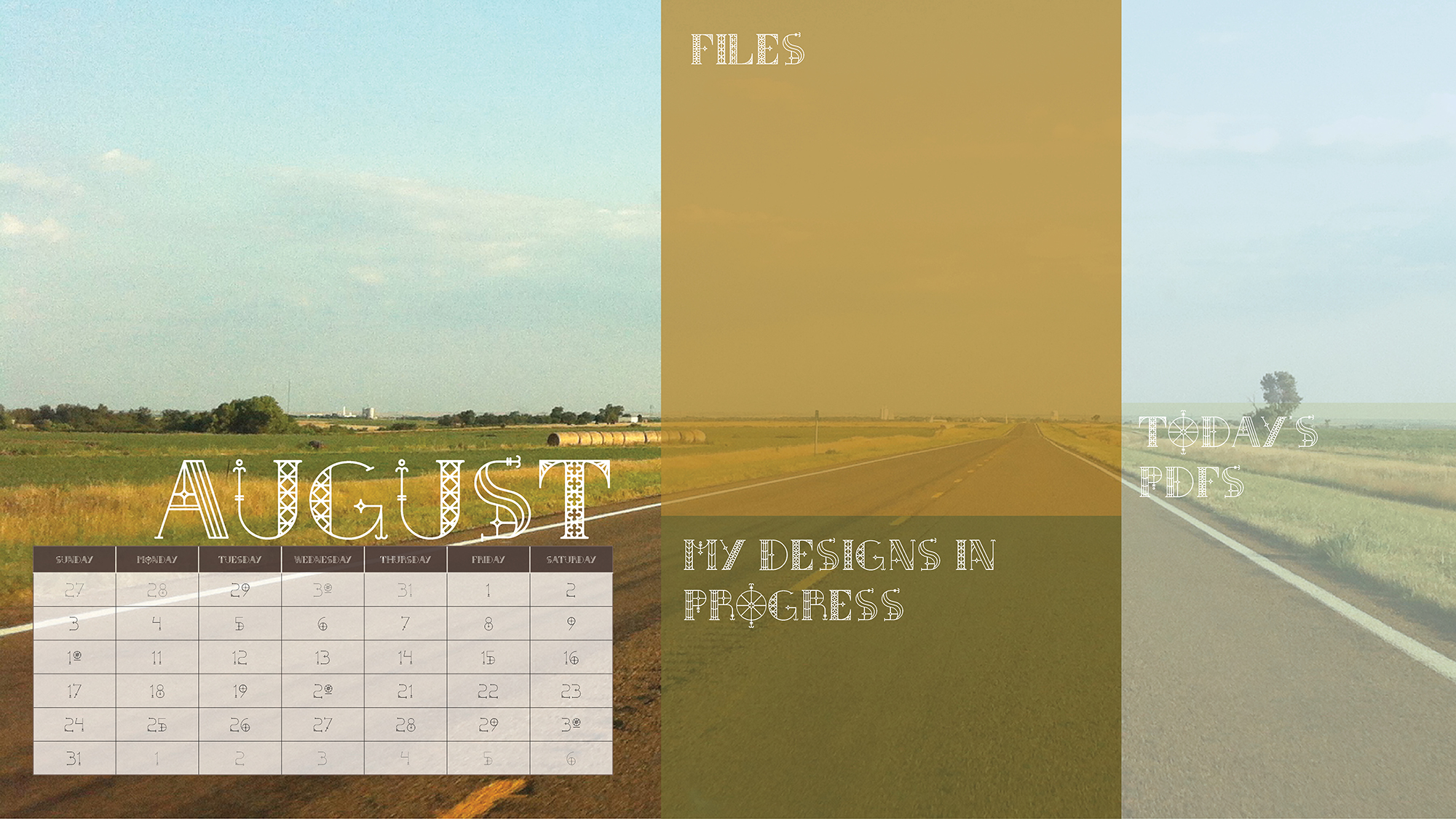 August 2014 Desktop Wallpaper