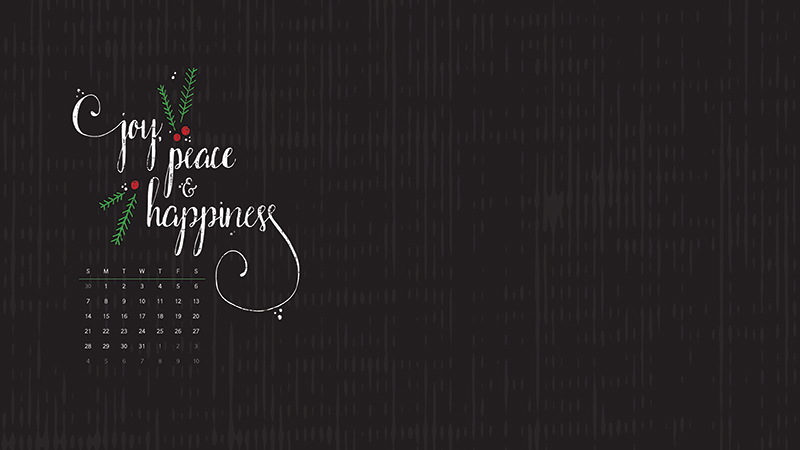 Joy, Peace & Happiness desktop background