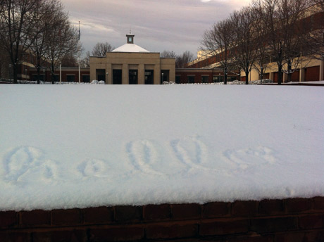 UVA Law School Snow